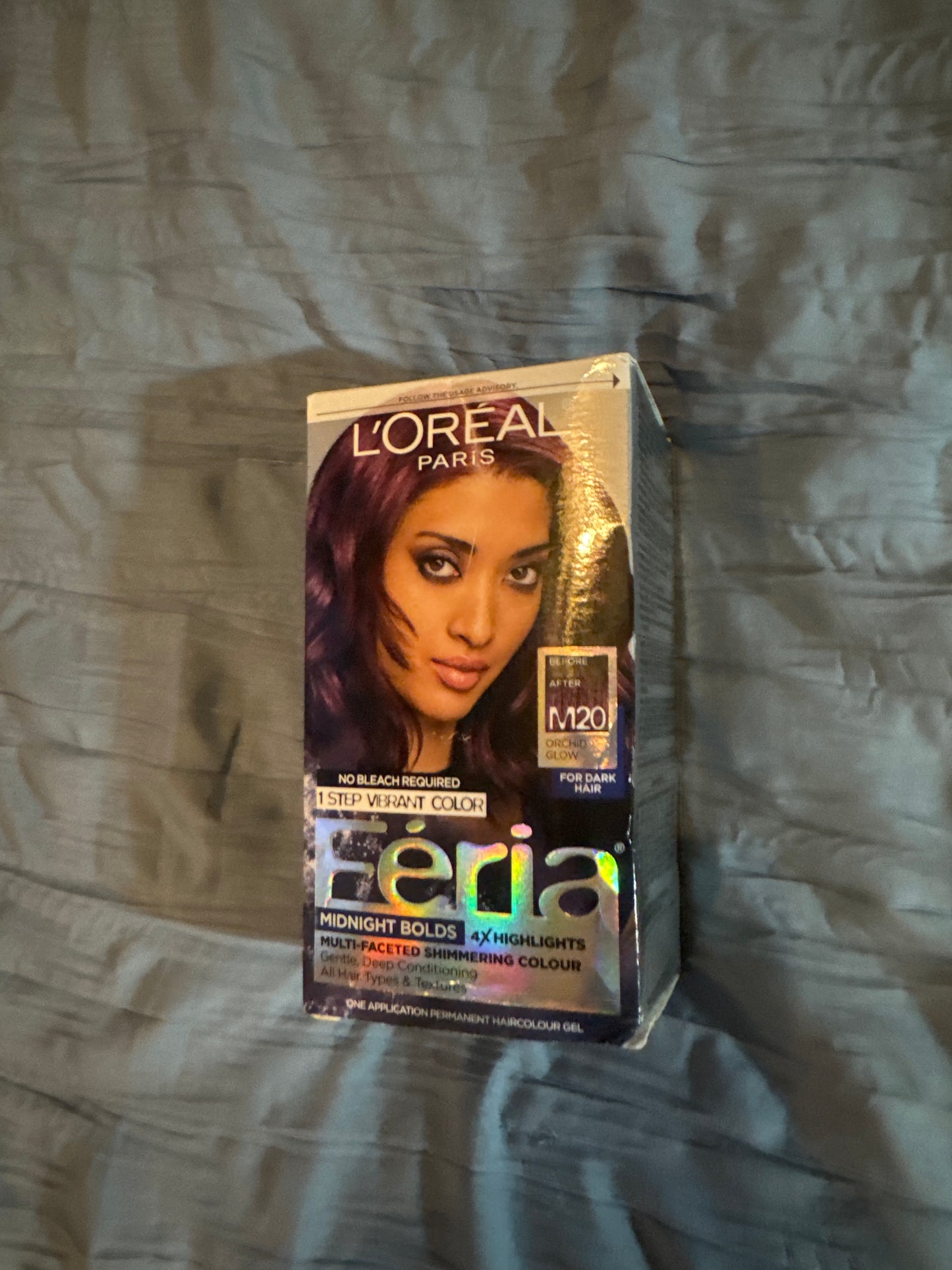 L’Oreal Paris Feria M20 Orchid Glow, Gentle Deep Conditioning hair color