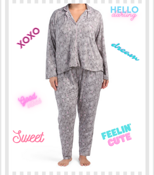 Notch Pajama Set Size 3X