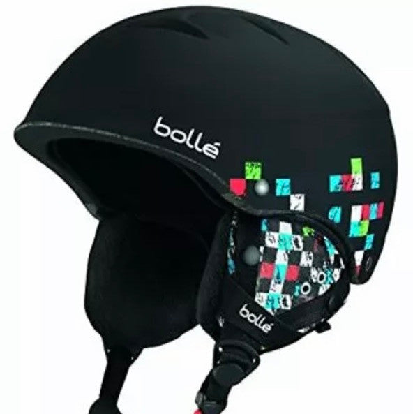 Bolle B-Free Ski Helmets, Soft Black Checker, 53-57 cm