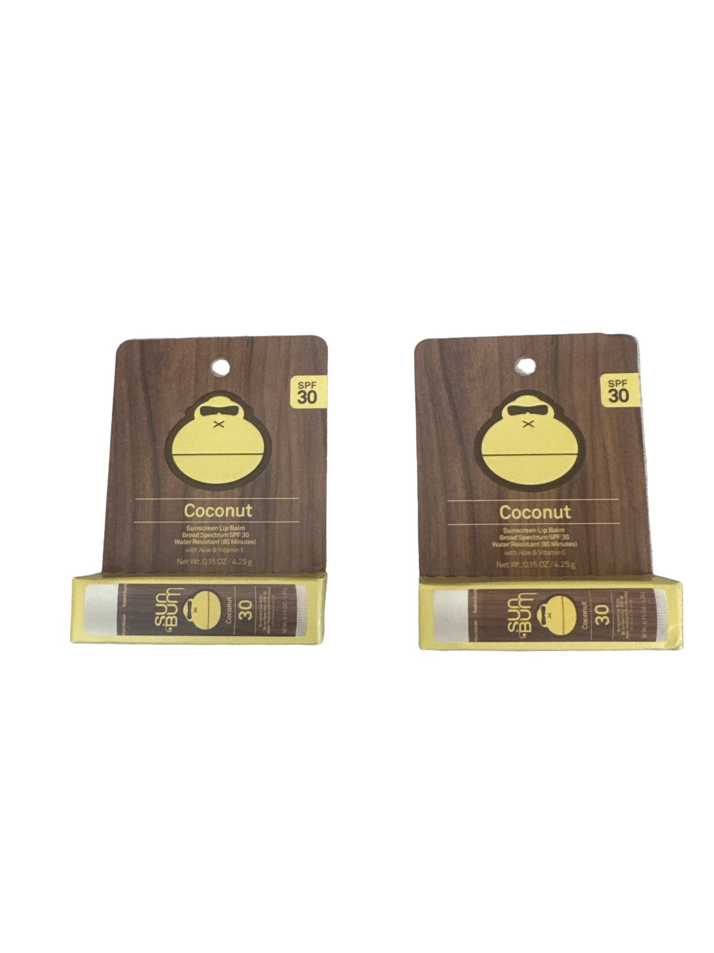 Sun Bum Coconut Sunscreen Lip Balm SPF 30 with expiration 9/2027