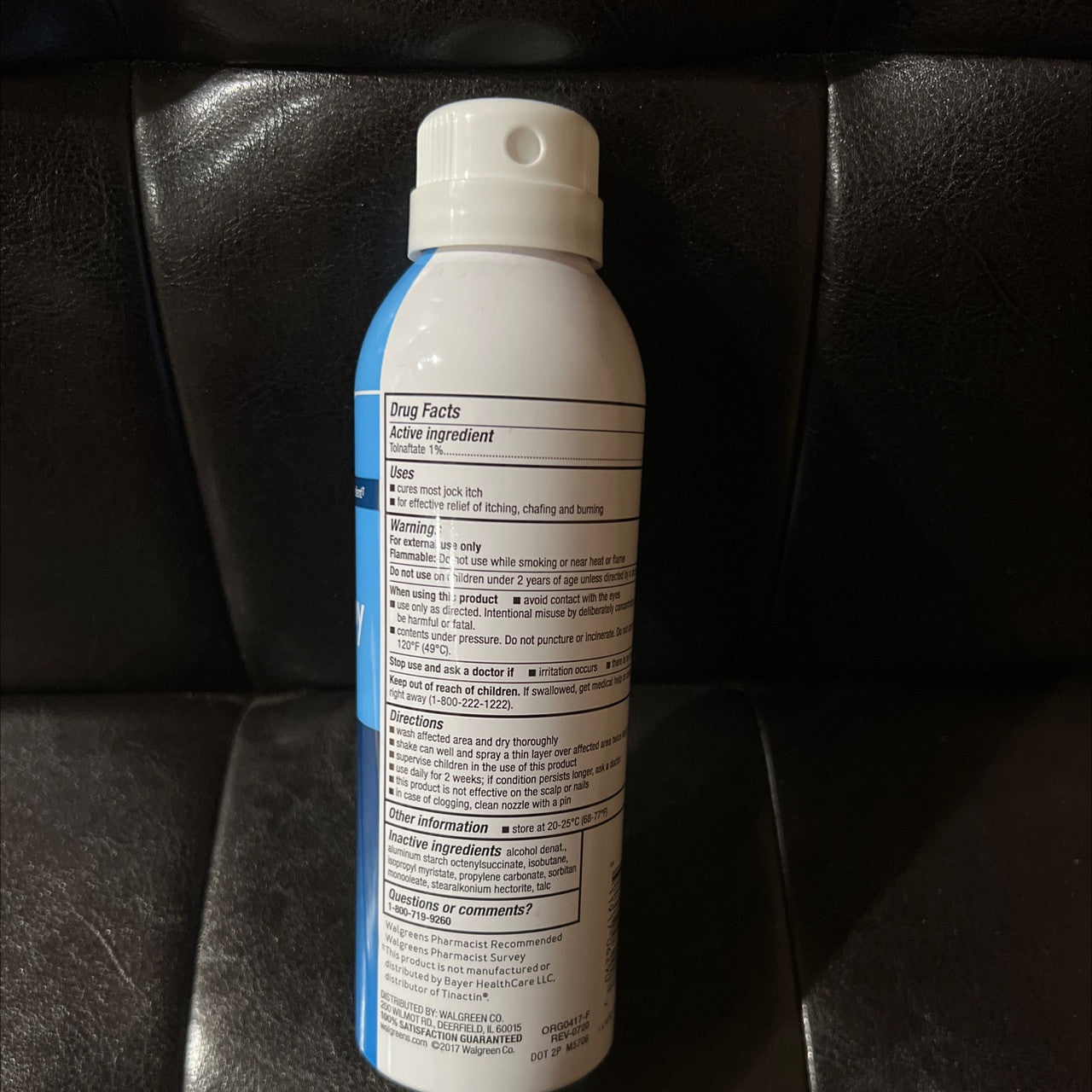 Jock Itch Powder Spray 1%