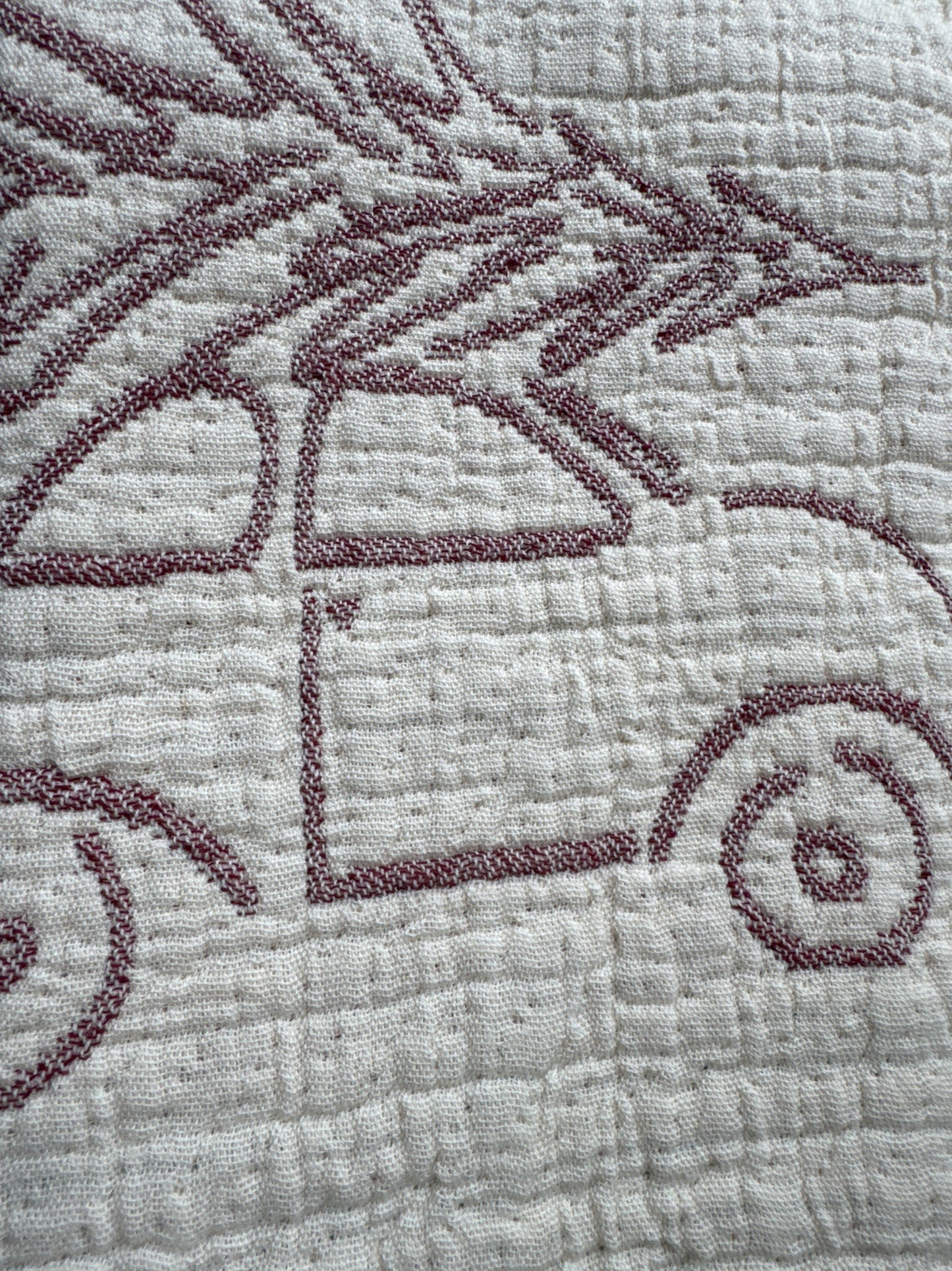 Throw Blanket Oversized Jacquard Weave Soft & Cozy with Fringe Trim | 50” x 70”