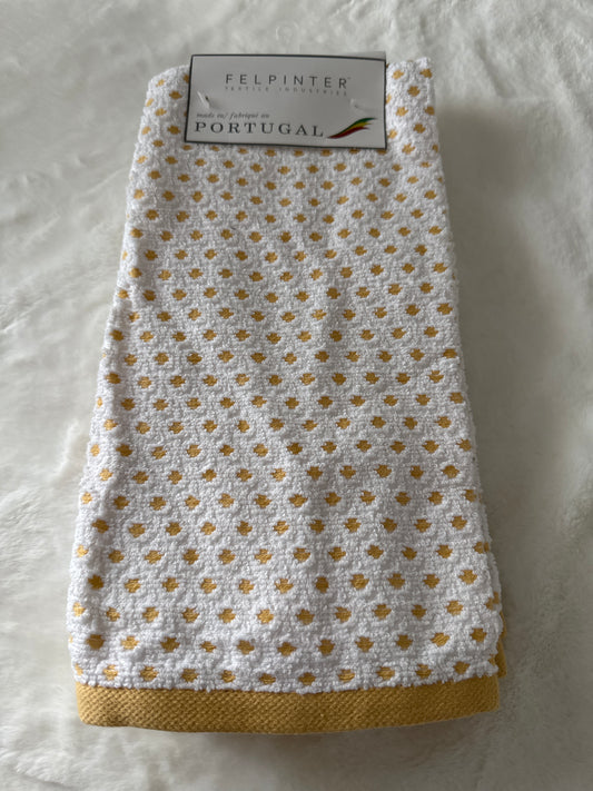 Set of 2 Thick Cotton Kitchen Towels – 19.5" x 27.5", Absorbent & Durable, Everyday Kitchen Use