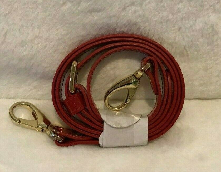 Lipstick Red Bag w Swarovski Crystals Italy Patent Leather Valentino Orlandi