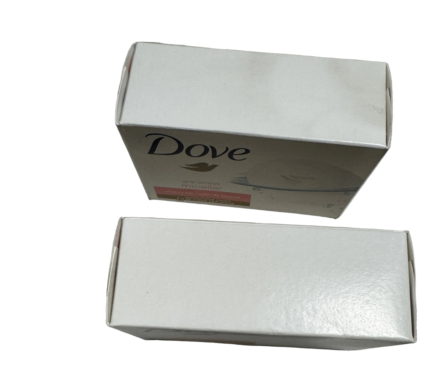 Dove Micellar Anti-Stress Beauty Bar 4 oz Set of 2 Discontinued Sealed
