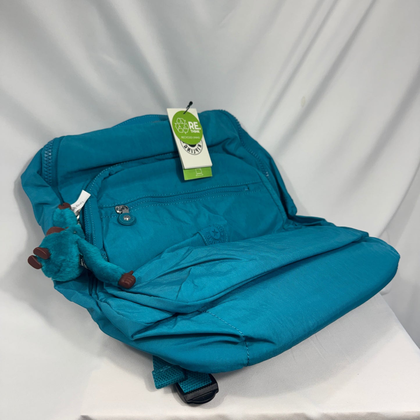 Kipling Polaris Blue school work travel backpack