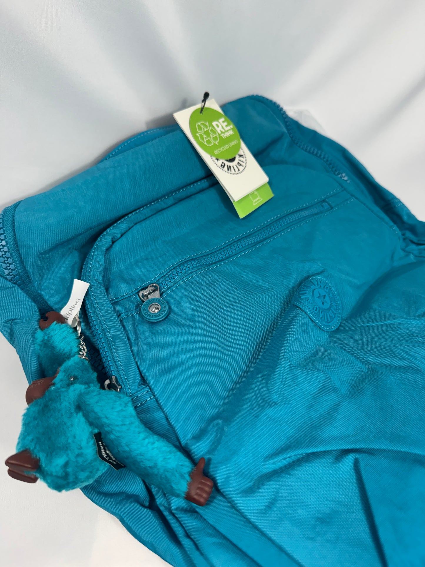 Kipling Polaris Blue school work travel backpack
