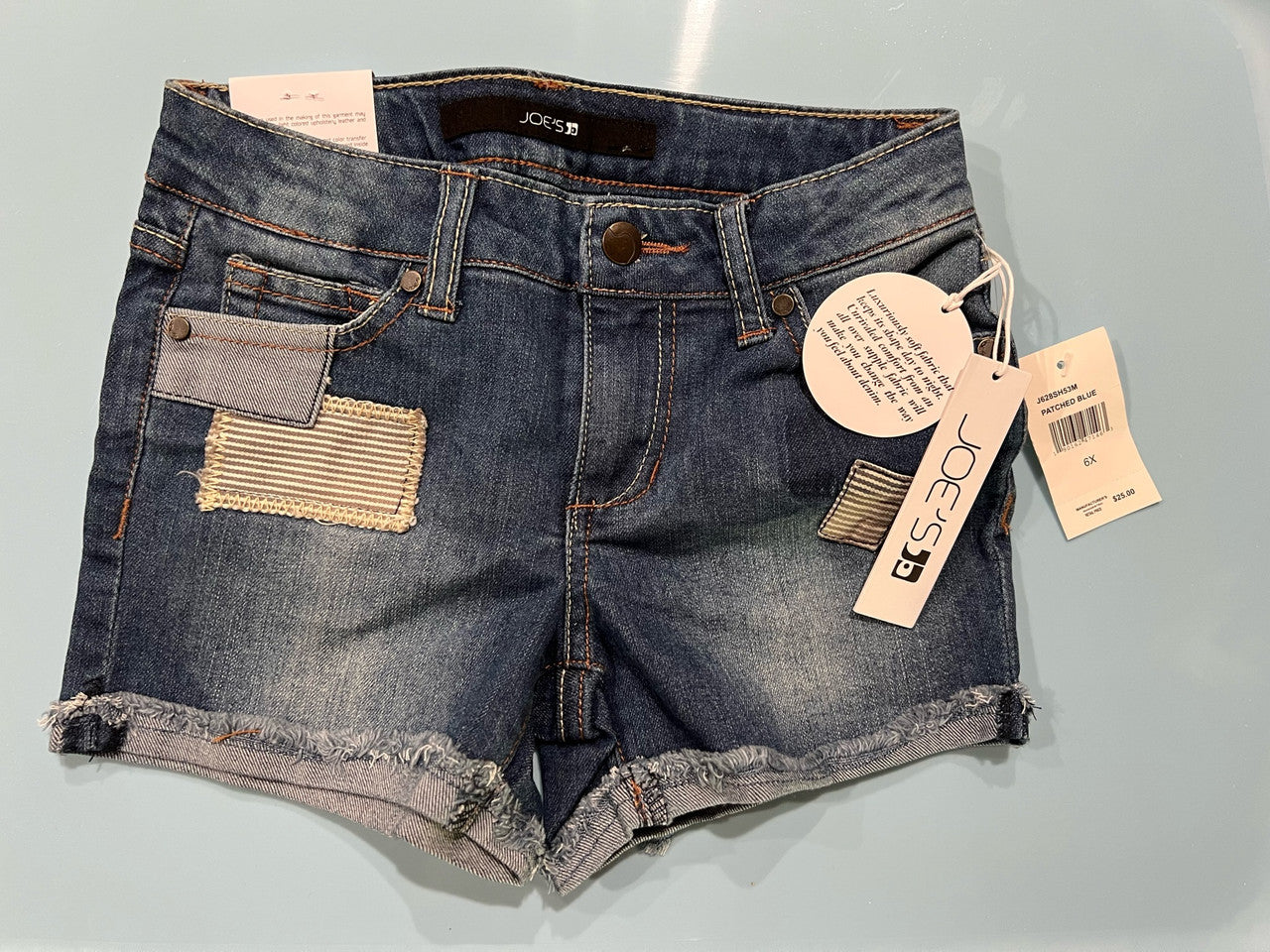 The Markie Short Mid Rise Girls 6X