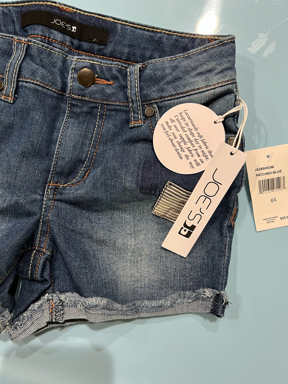 The Markie Short Mid Rise Girls 6X