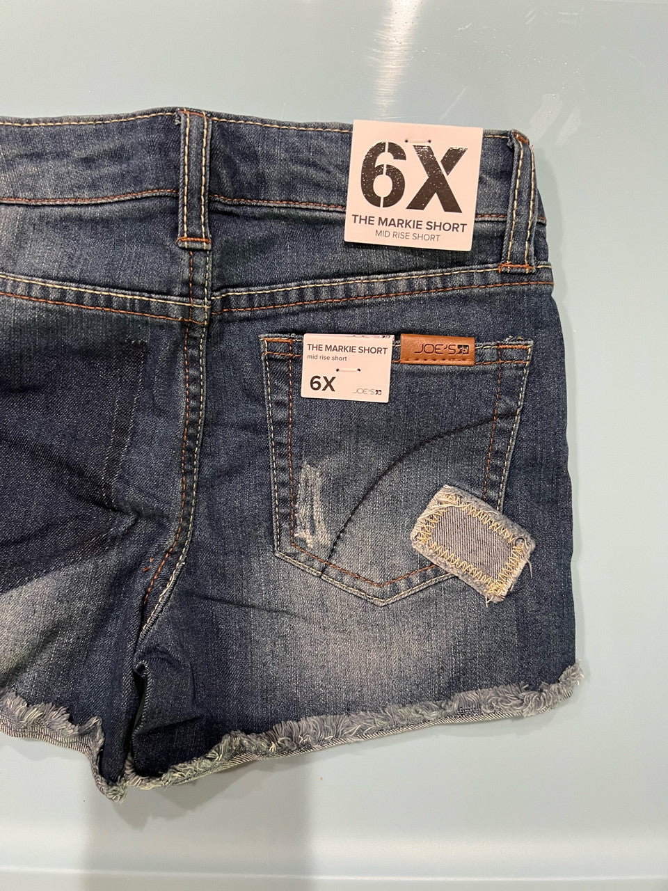 The Markie Short Mid Rise Girls 6X