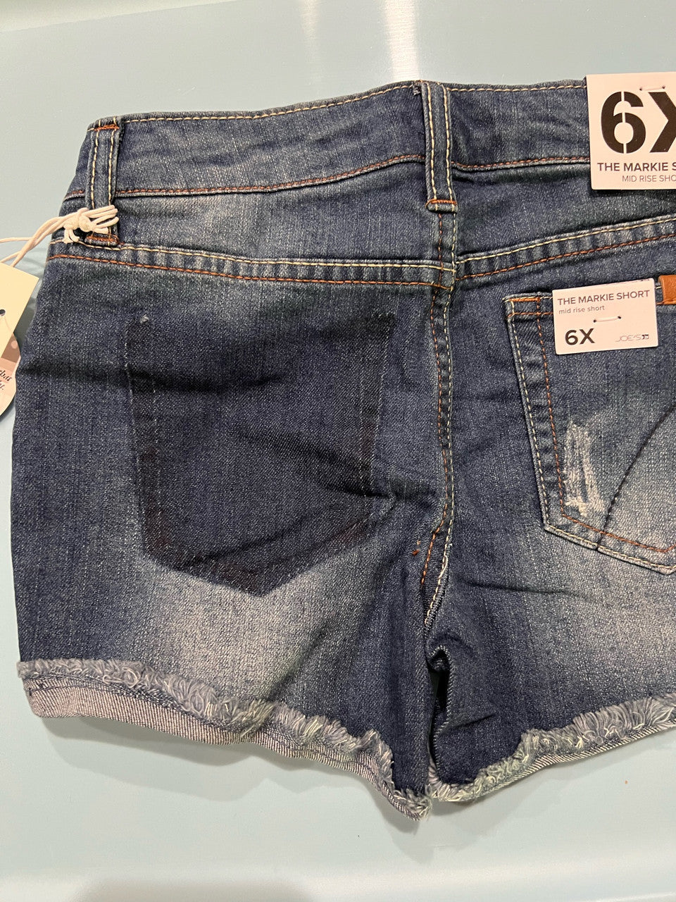 The Markie Short Mid Rise Girls 6X
