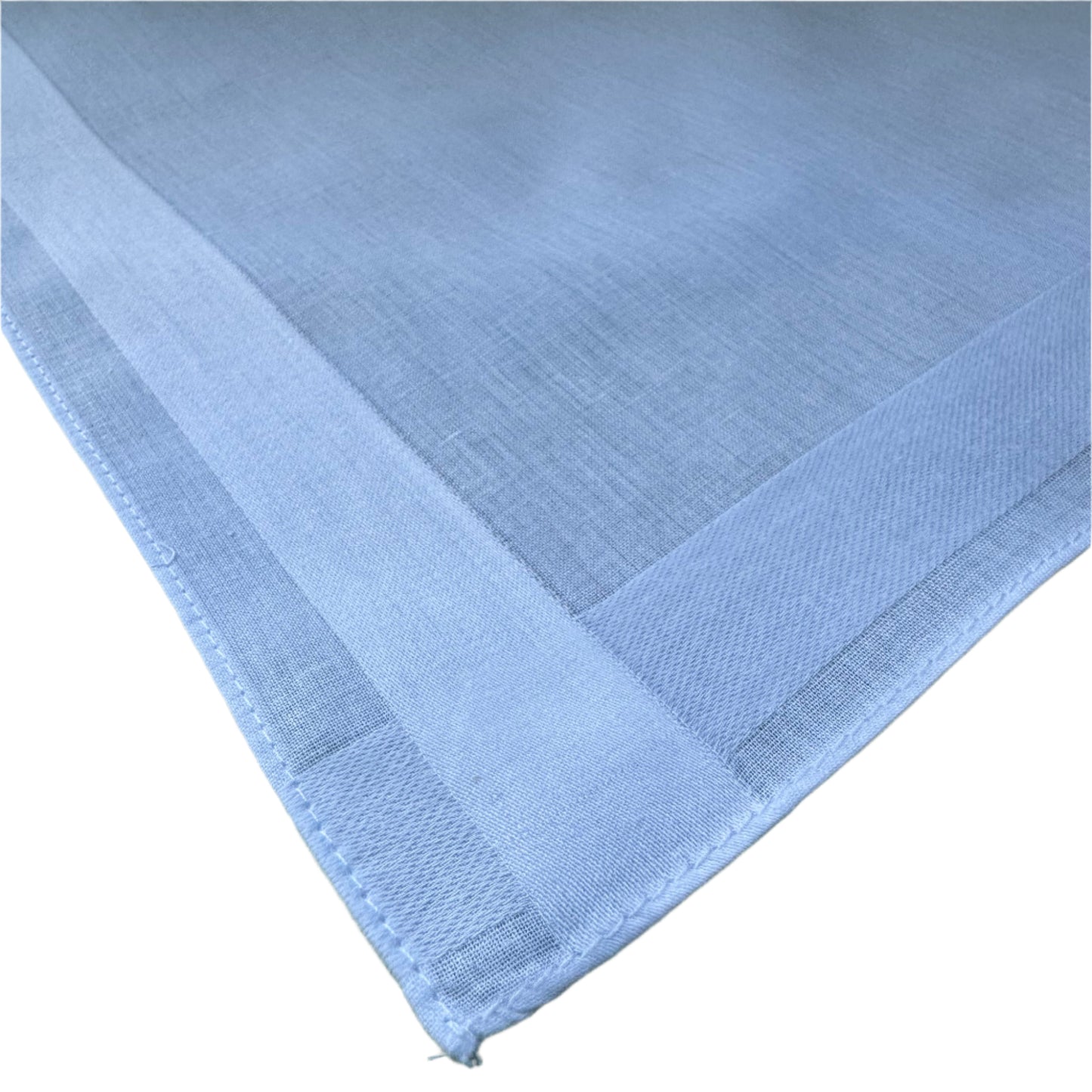 Monarch Linens white polyester satin napkins set of eight 16 x 16 inches lightweight decorative cloth napkins for weddings and formal table settings