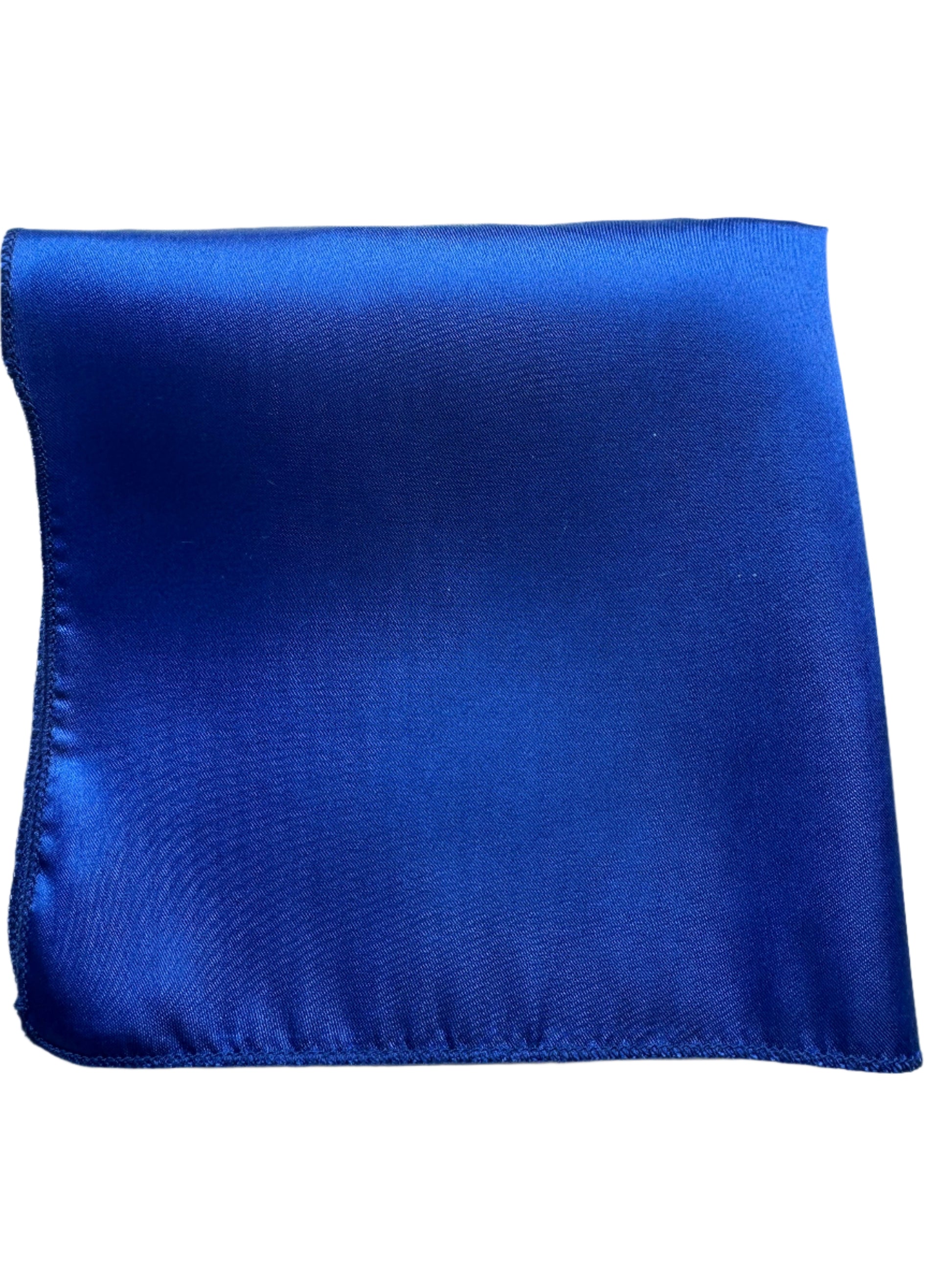 Majestic Sapphire satin cloth napkins 12 x 12 set of 10 by Monarch Linens with smooth polyester satin finish