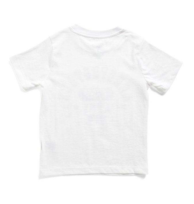 White t-shirt on a white background