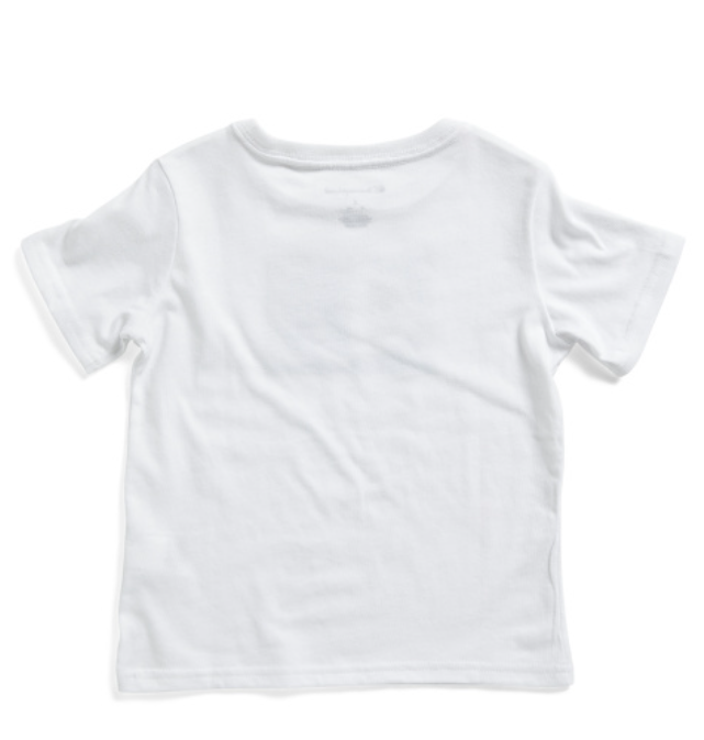 Plain white t-shirt on a white background