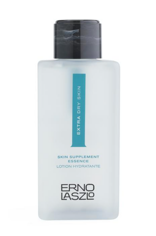 Erno Laszlo skin supplement essence bottle on a white background