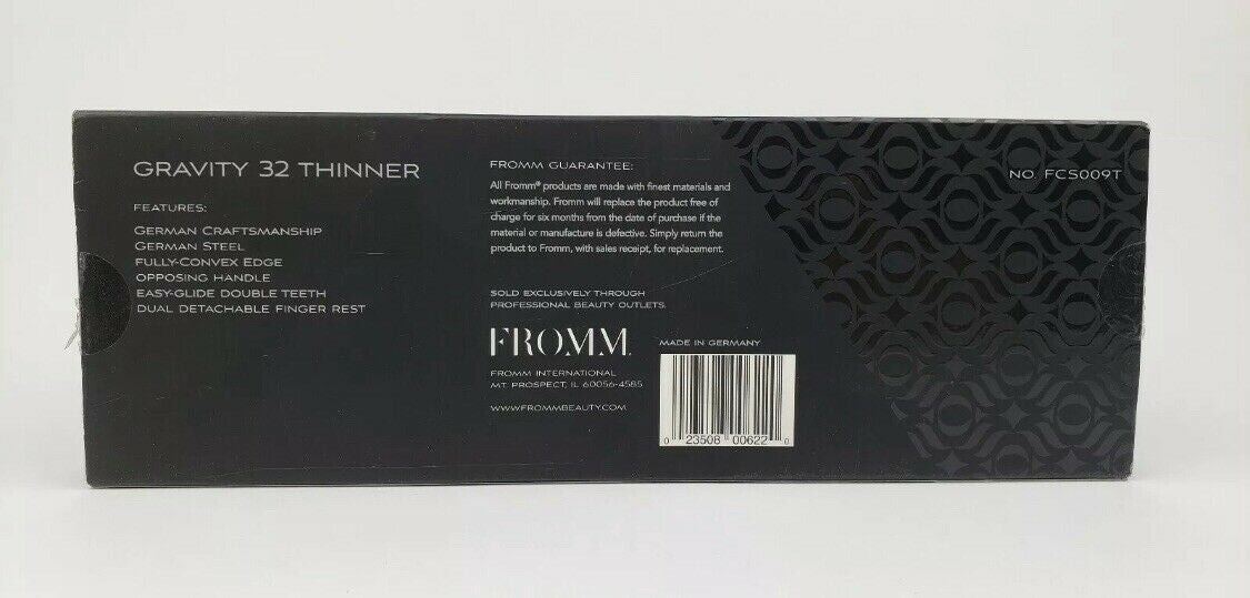 Gravity 32 German Steel Thinner Shears Fromm