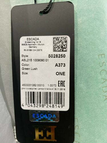 Escada Heart Wallet Leather  Green Lush ITAALE