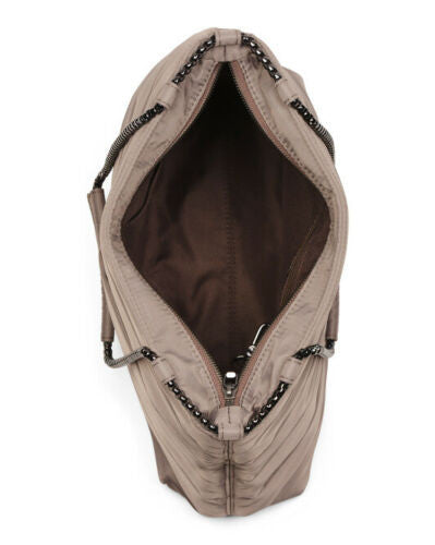 Maven Quilted Shoulder Bag Cinder color Eric Javits