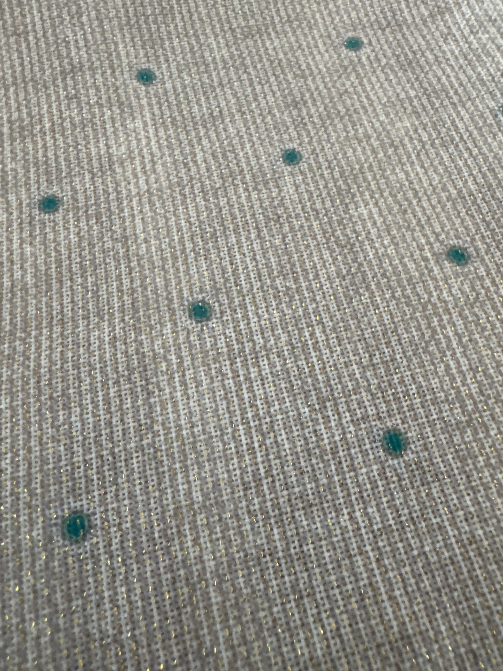 Happy Diwali – Festival of Light peacock cloth napkins set with colorful printed design and lurex accents, shown in folded and close-up views