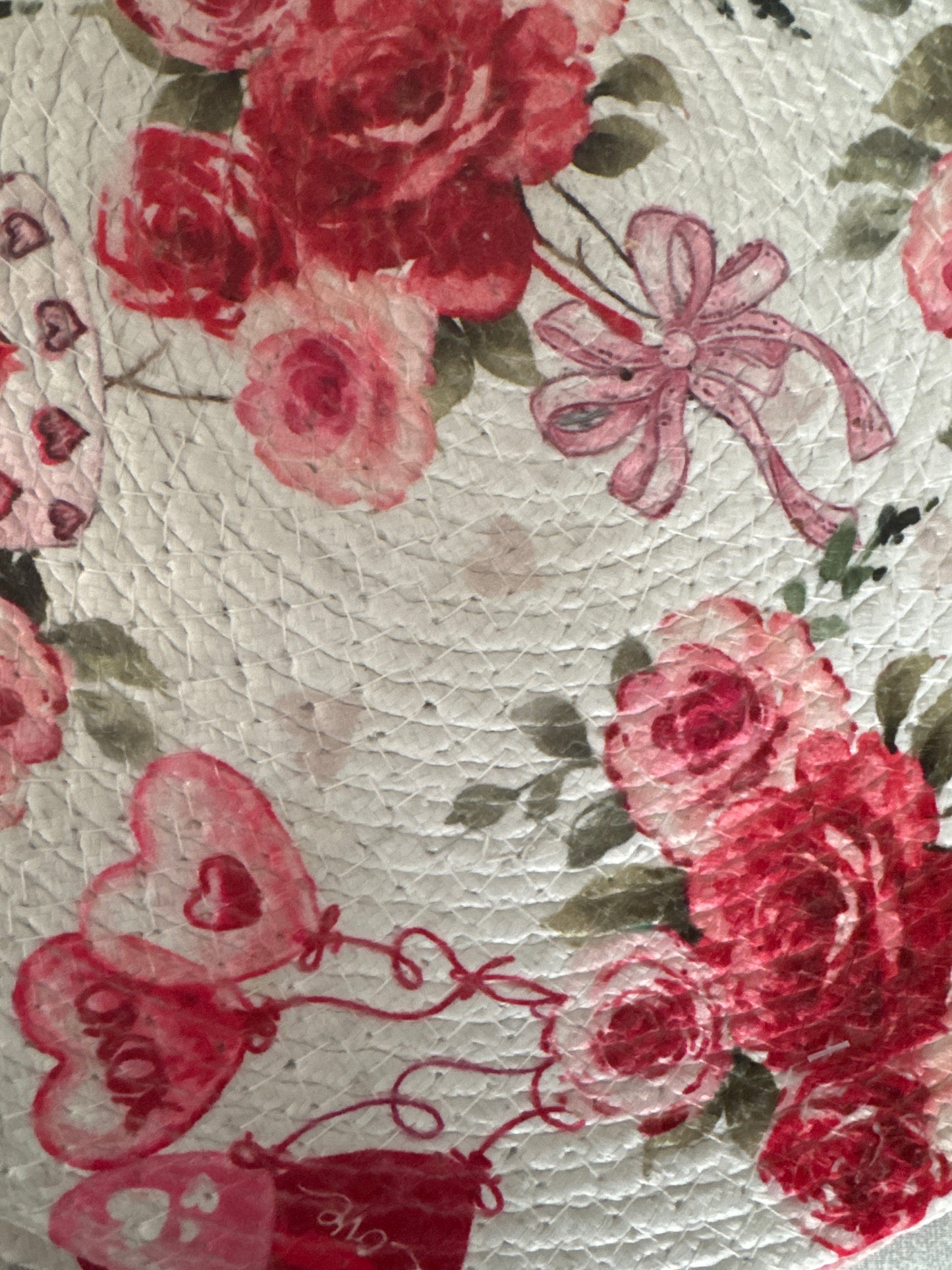 Placemats 15" Diameter Set of 4 Floral Round