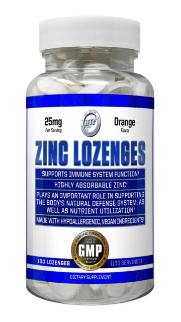 Hi-Tech Pharmaceuticals Zinc 25mg 100 Lozenges 05/2025